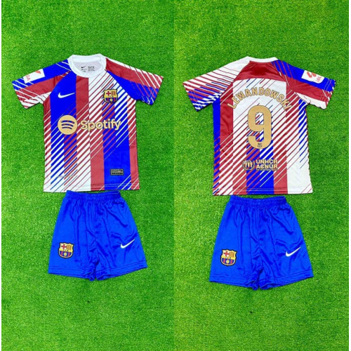 Детски футболен комплект Barcelona LEWANDOWSKI 9 - 8056